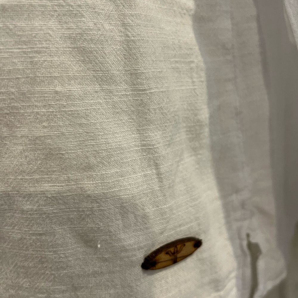 Blanco women’s textured White Cotton Shirt - Picture 2 of 7